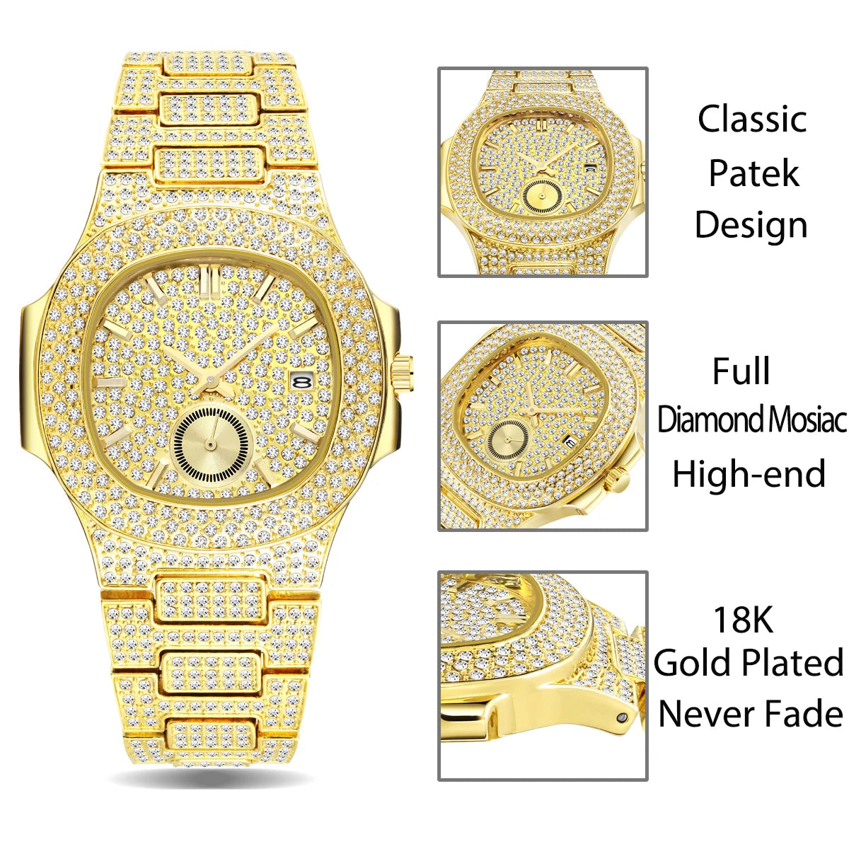 Miami Ice Valor Iced Out Watch