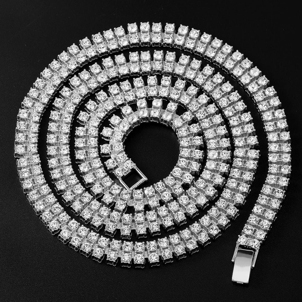 Miami Ice 5mm Double Row Tennis Chain