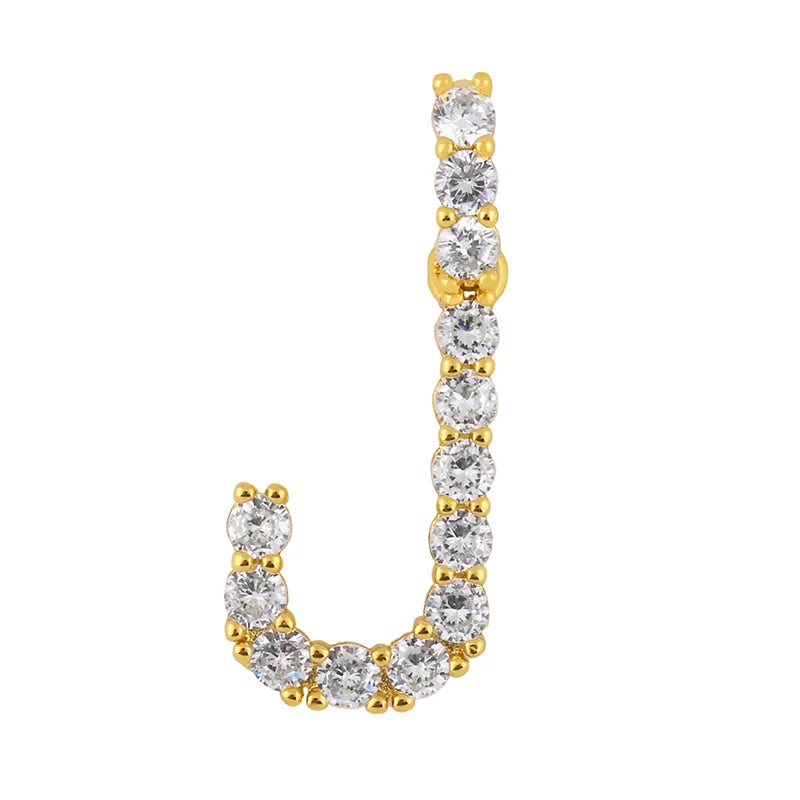 Miami Ice Letter Piece - Gold