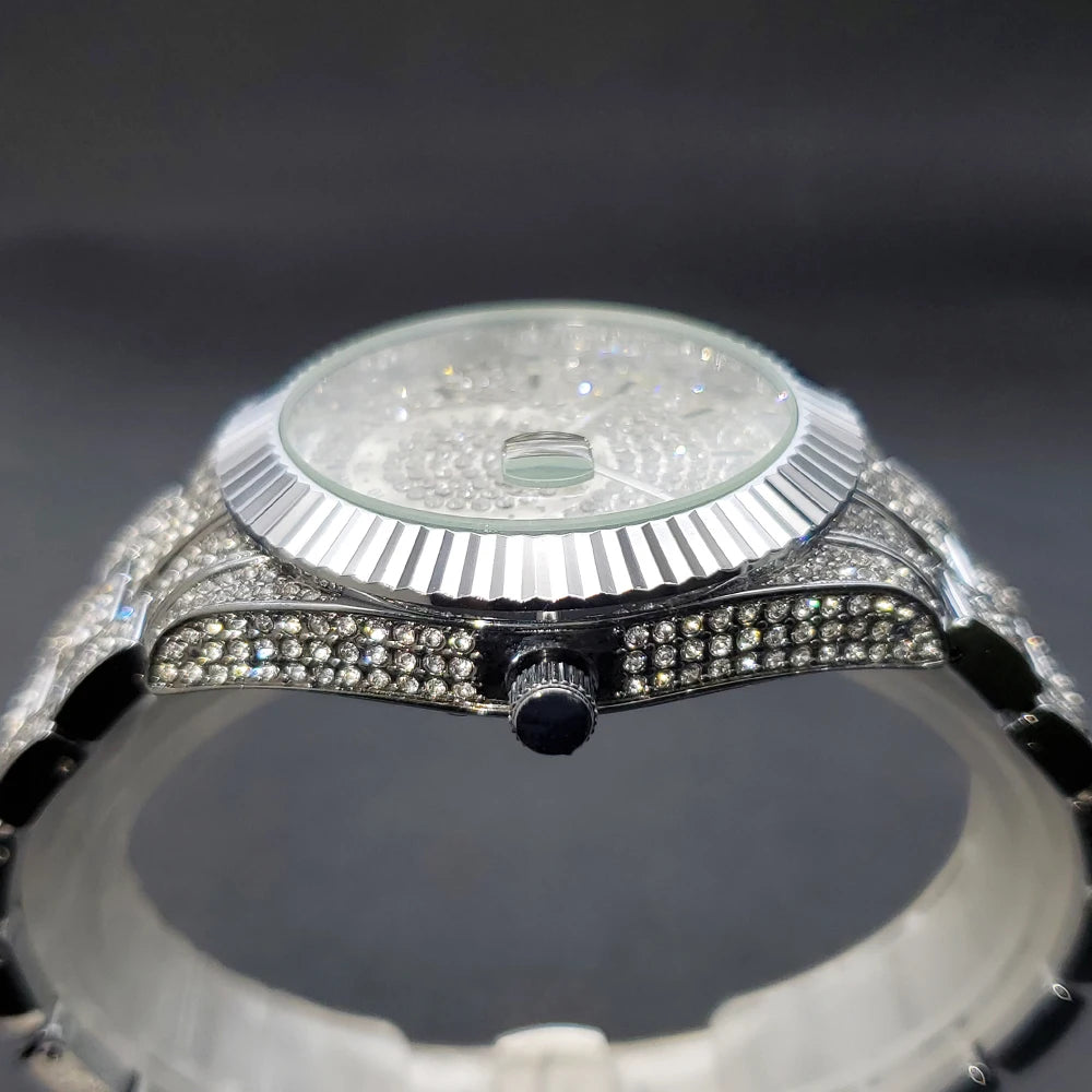 Men's Diamond Wristwatch