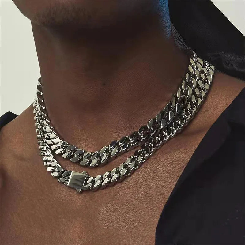 Miami Cuban Necklace & Bracelet
