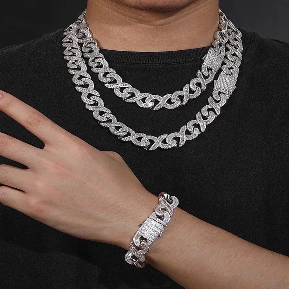 Miami Ice 15MM Infinity Chain