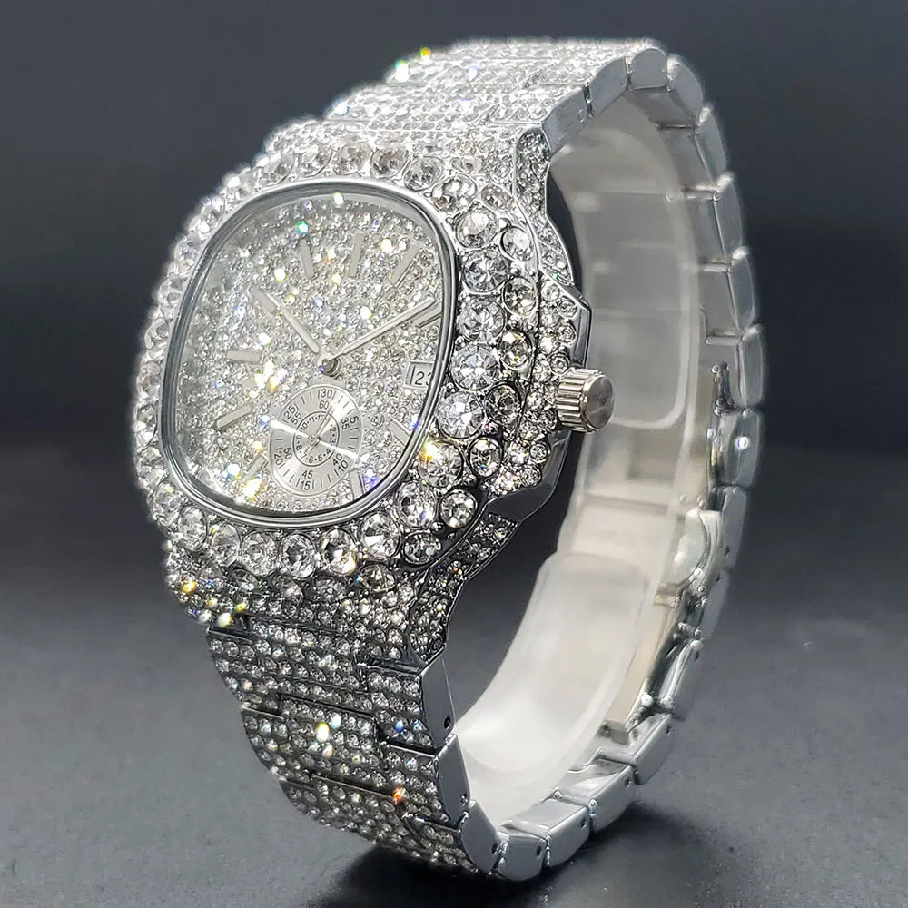 Miami Ice Aquilis Iced Out Watch