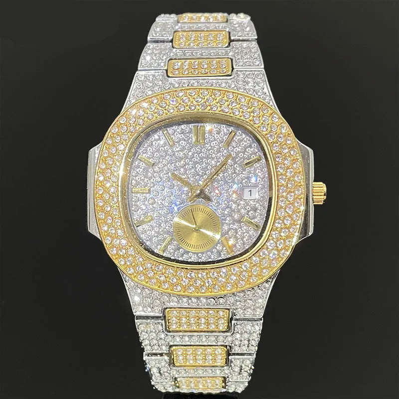 Miami Iceβ’οΈ Presidential 19.0ct VVS Moissanite Watch