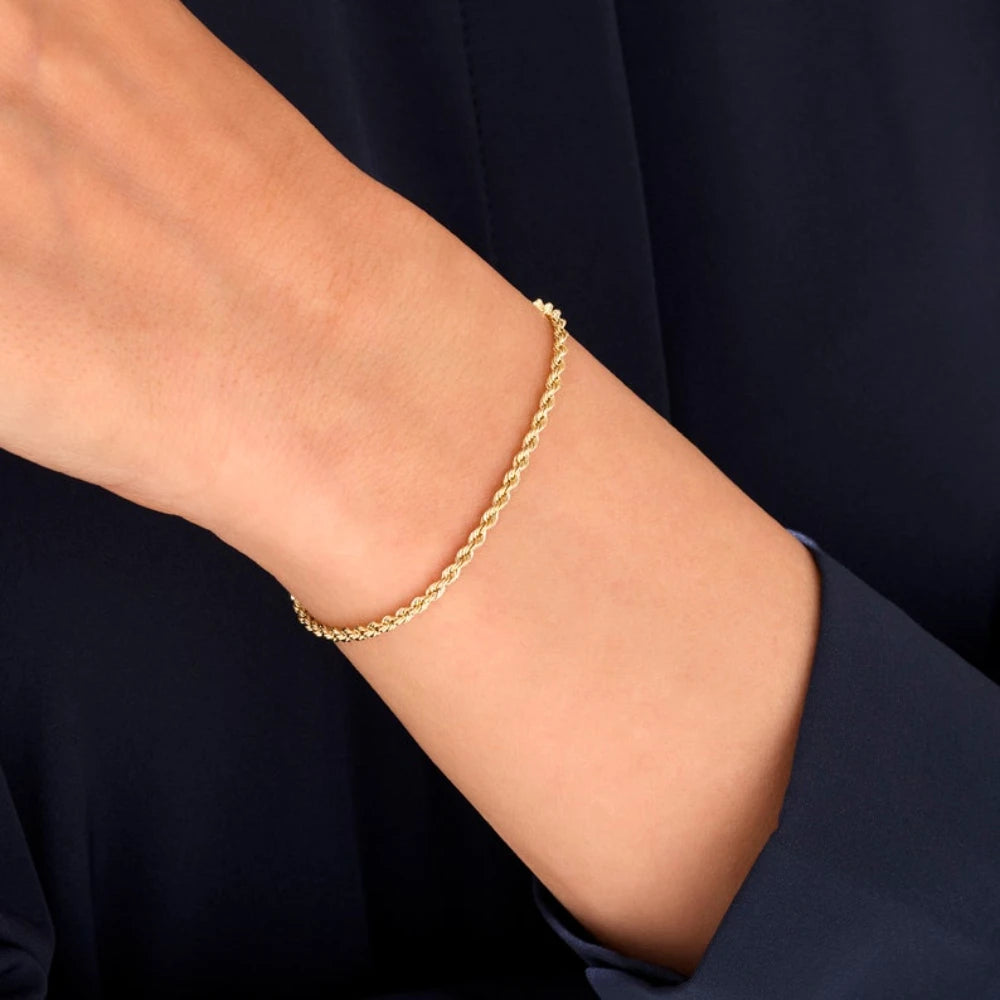 Miami Ice 3mm Rope Bracelet
