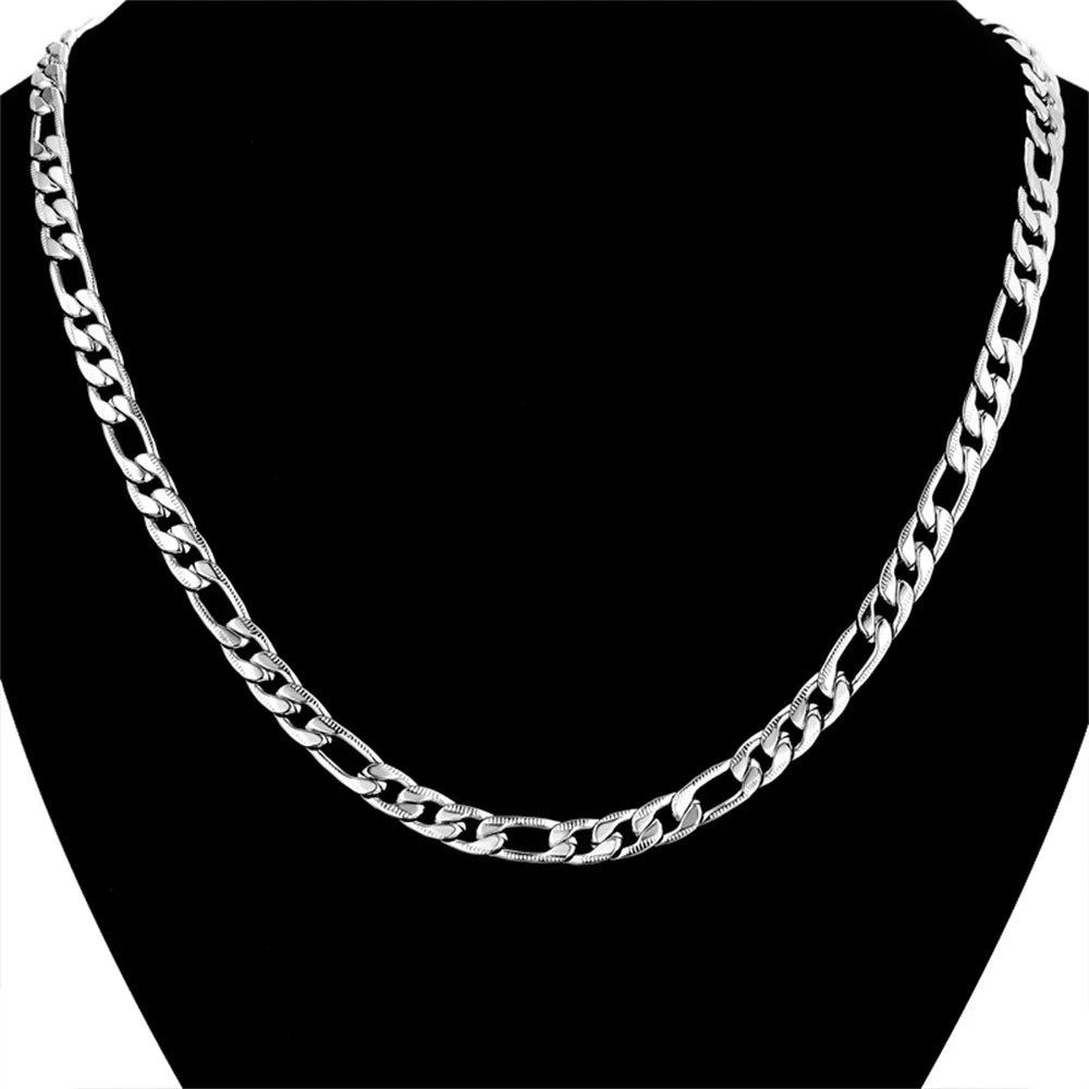 Miami Ice 7MM Figaro Chain