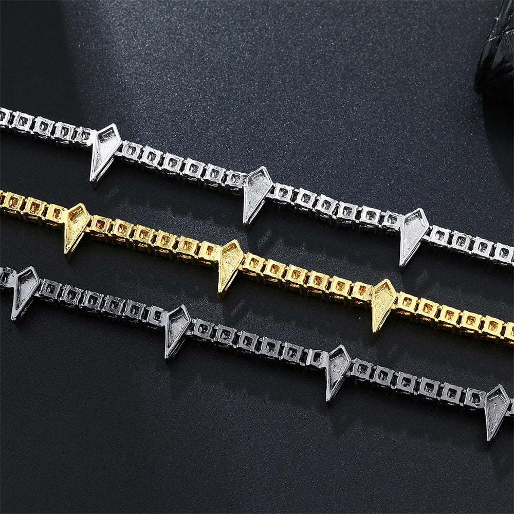 Hip Hop 4MM Tennis Chain Necklace