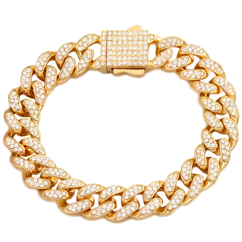 Miami Ice 12mm Miami Cuban Bracelet
