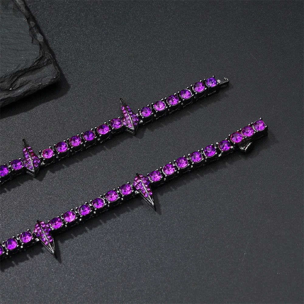 Hip Hop 4MM Tennis Chain Necklace