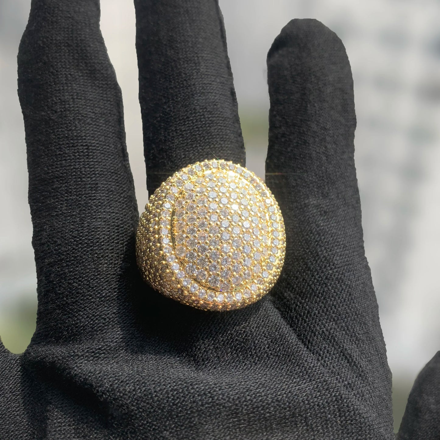 Hip Hop Oval Ring