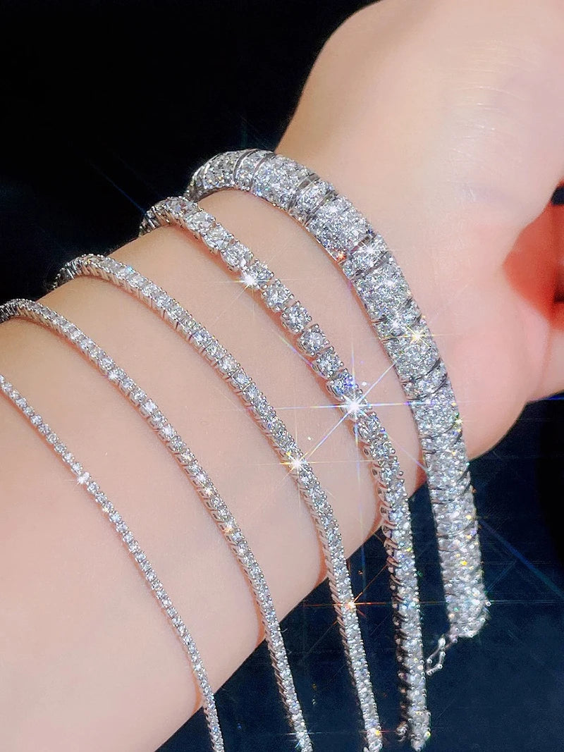 Moissanite Tennis Bracelet