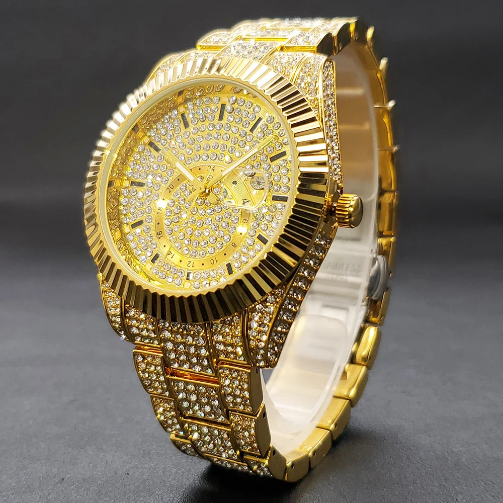 Miami Ice iced out watch