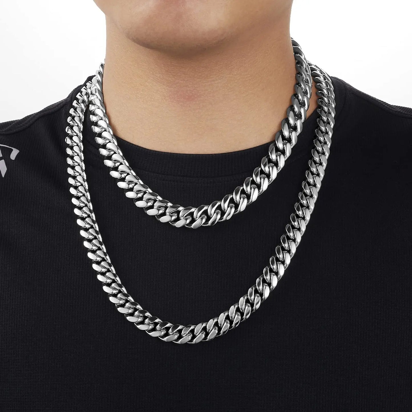 Miami Ice Chunky Hip Hop Chain Set
