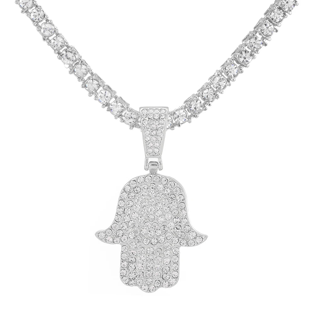 Iced Out Pendant Necklace
