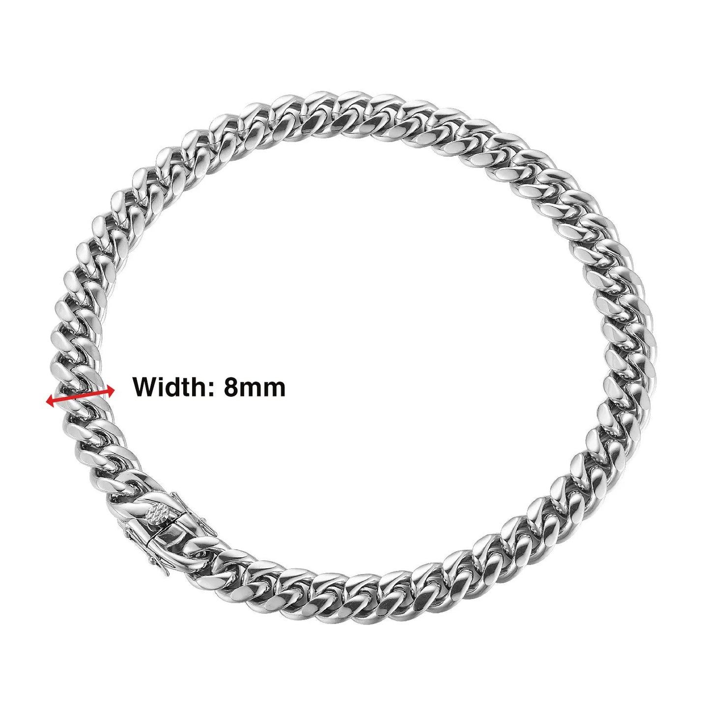 Miami Ice Chunky Hip Hop Chain Set