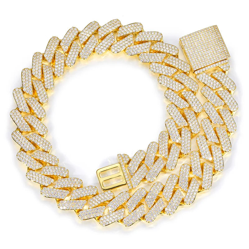 Miami Ice 20mm Iced Cuban Link Chain