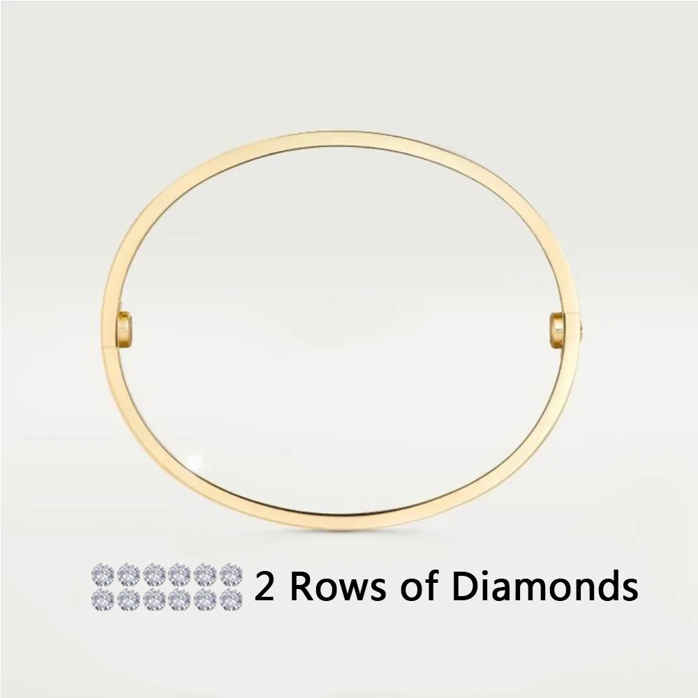Stainless Steel Screw Bracelet for Women
