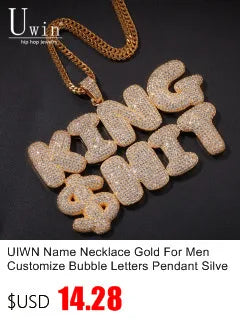 Brush Font Custom Name Necklace
