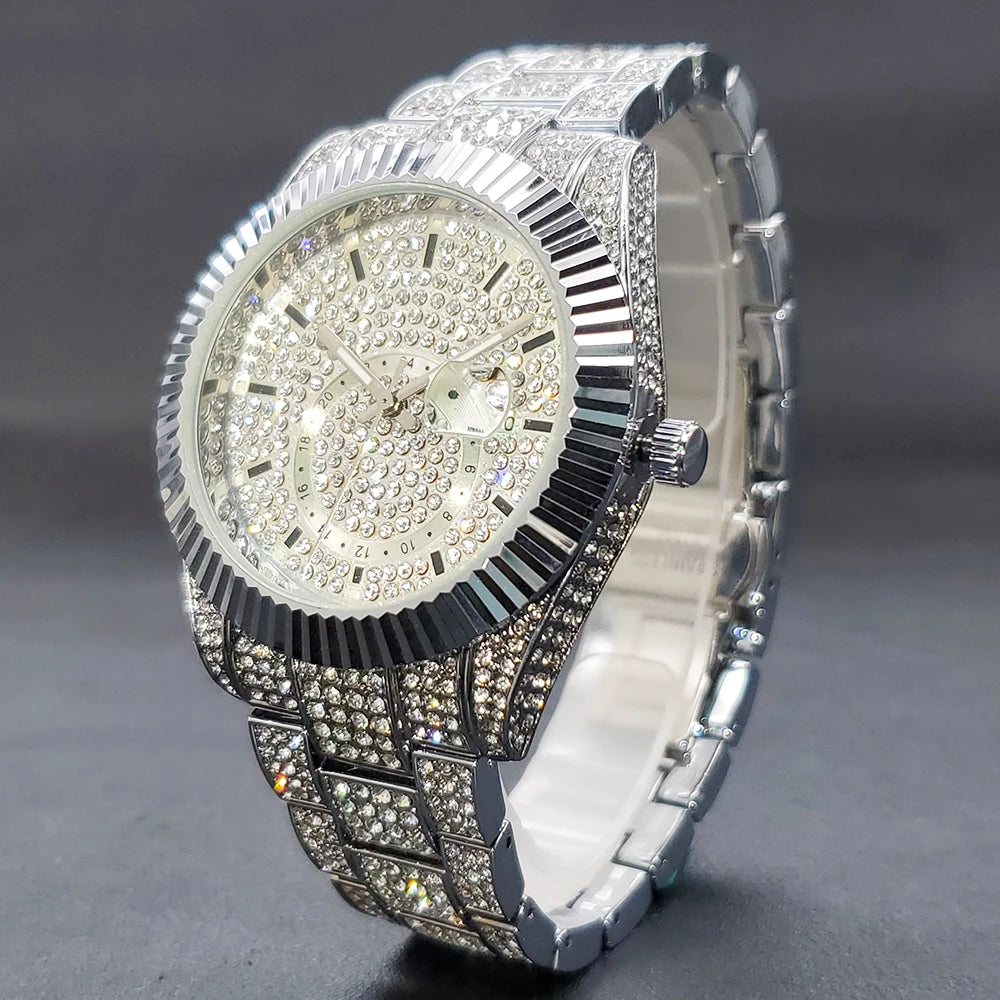 Miami Ice iced out watch