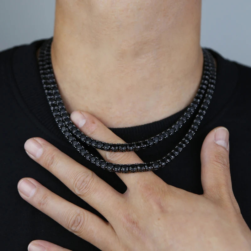 Miami Ice 5mm Tennis Purple Chain