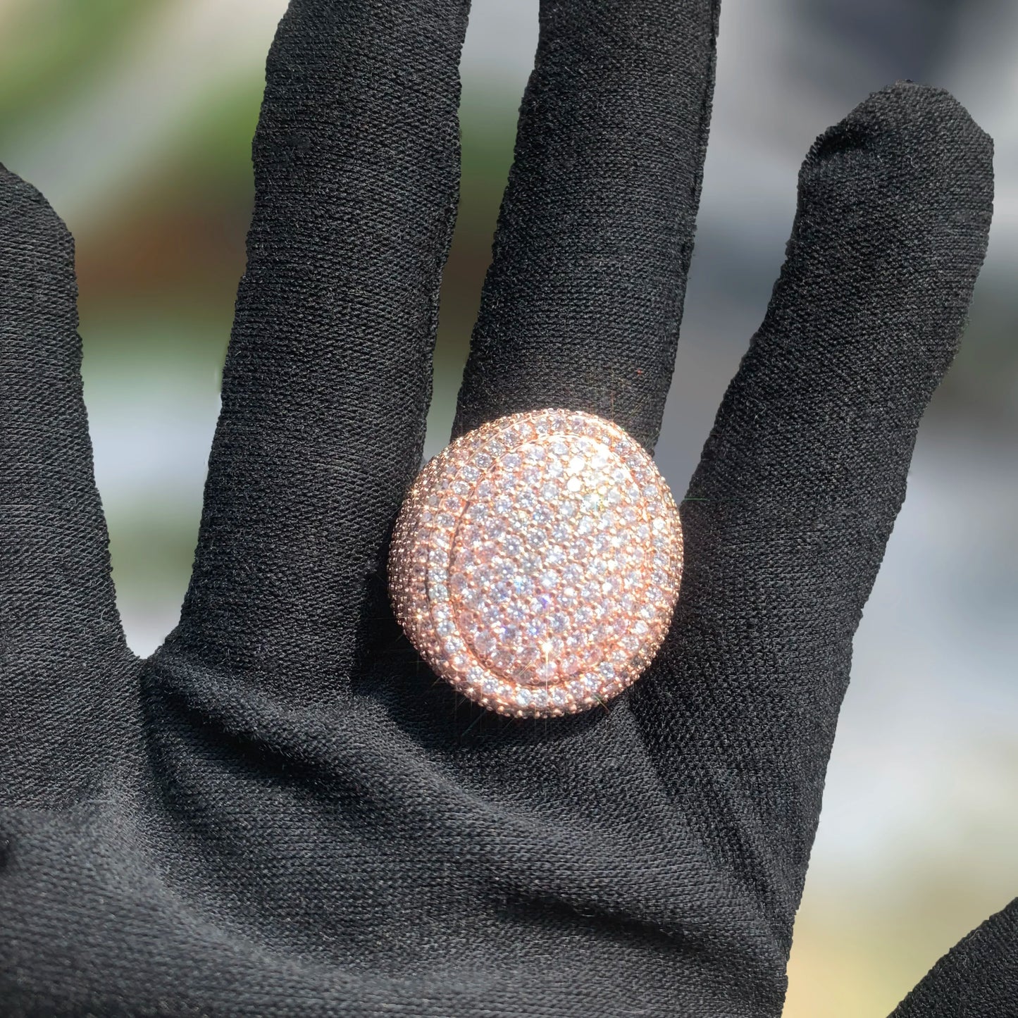 Hip Hop Oval Ring