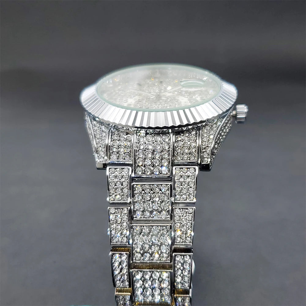 Miami Ice iced out watch