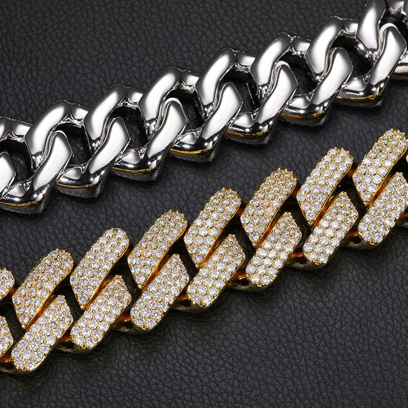 Miami Ice 20mm Iced Cuban Link Chain