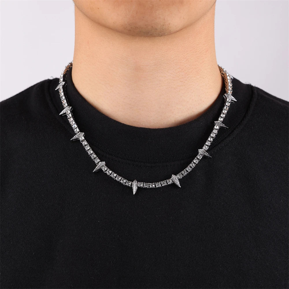 Hip Hop 4MM Tennis Chain Necklace