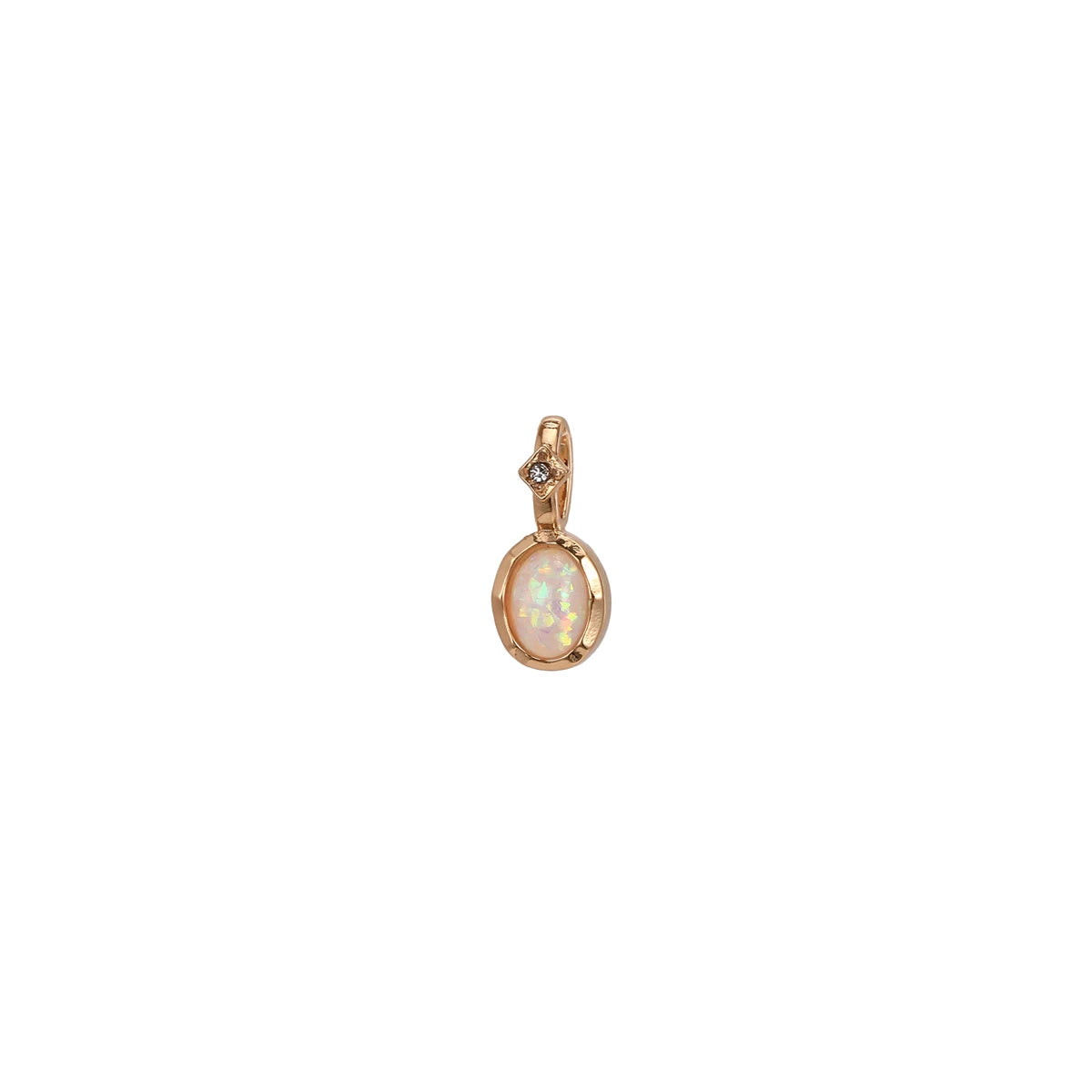 Miami Ice Gemstone Necklace - Light Amethyst