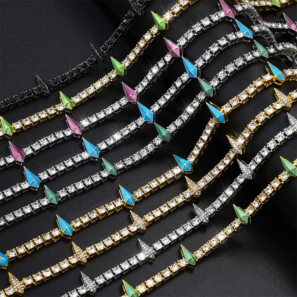 Hip Hop 4MM Tennis Chain Necklace