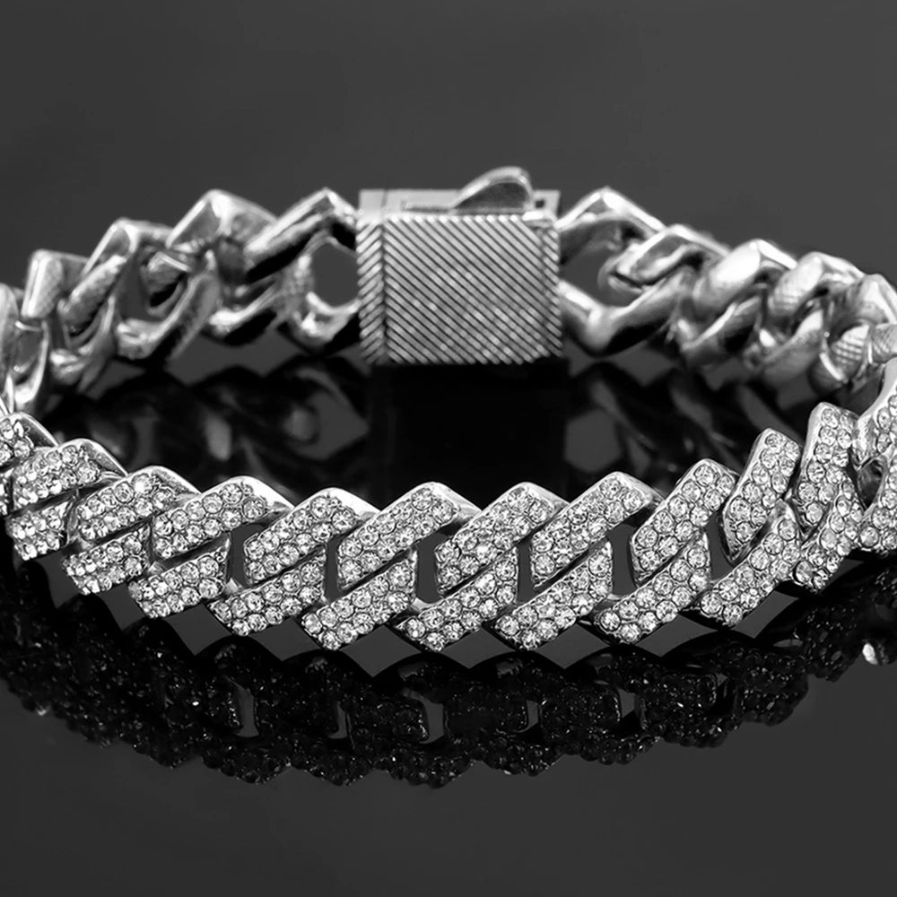 14MM Cuban Link Chain Bracelet