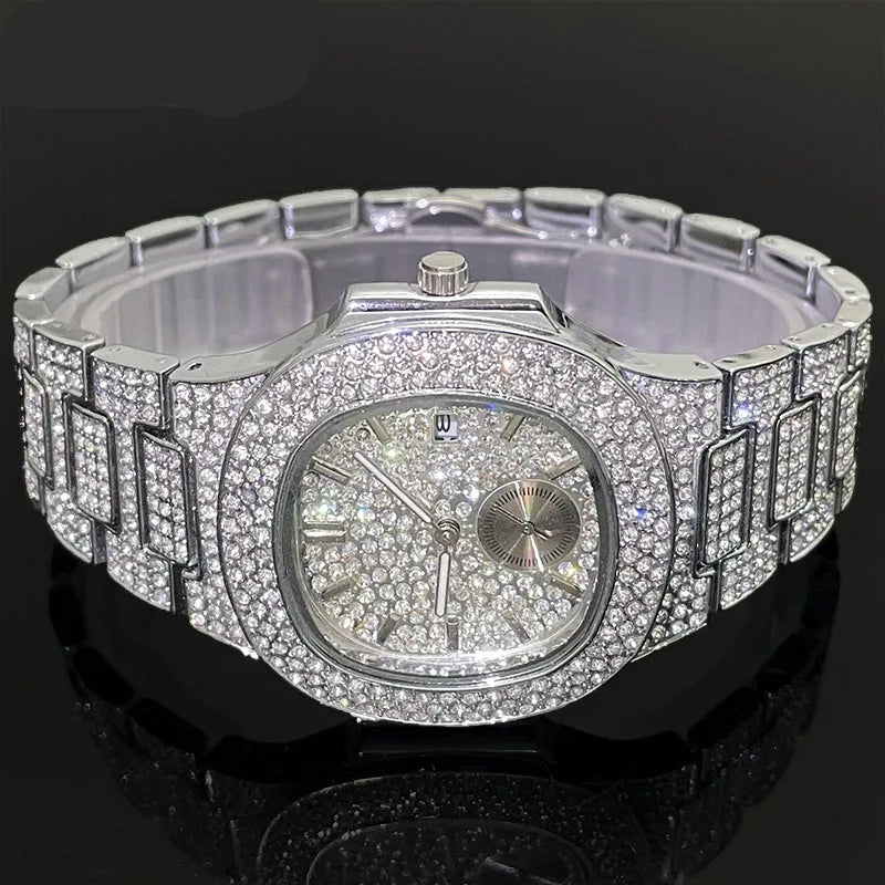 Miami Ice Presidential 19.0ct VVS Moissanite Watch