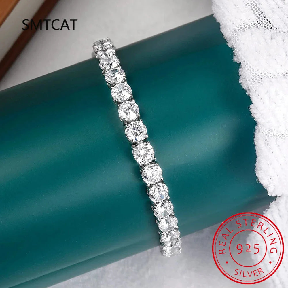 Moissanite Tennis Bracelet