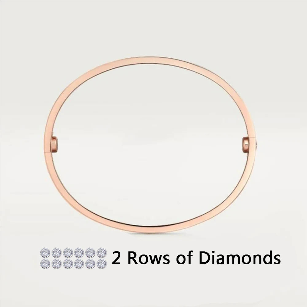 Stainless Steel Screw Bracelet for Women
