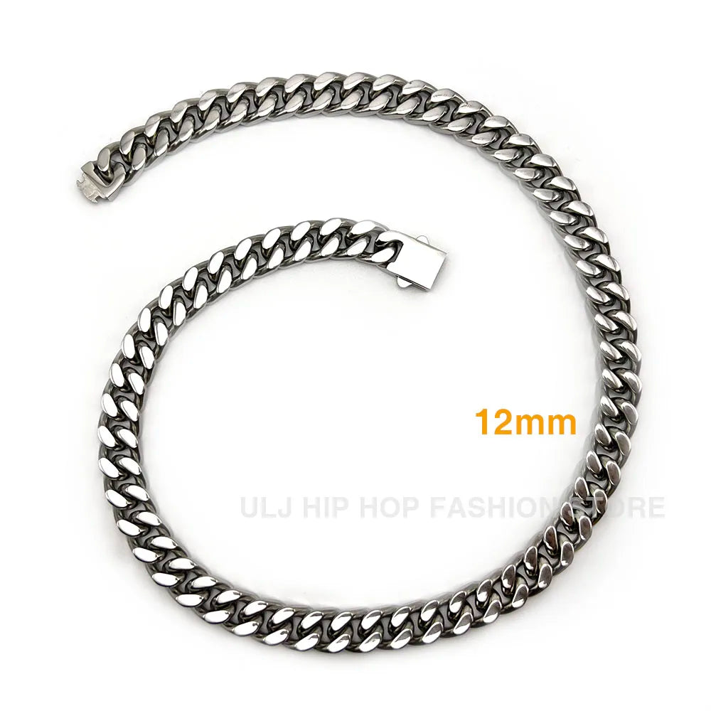 Miami Ice Chunky Hip Hop Chain Set