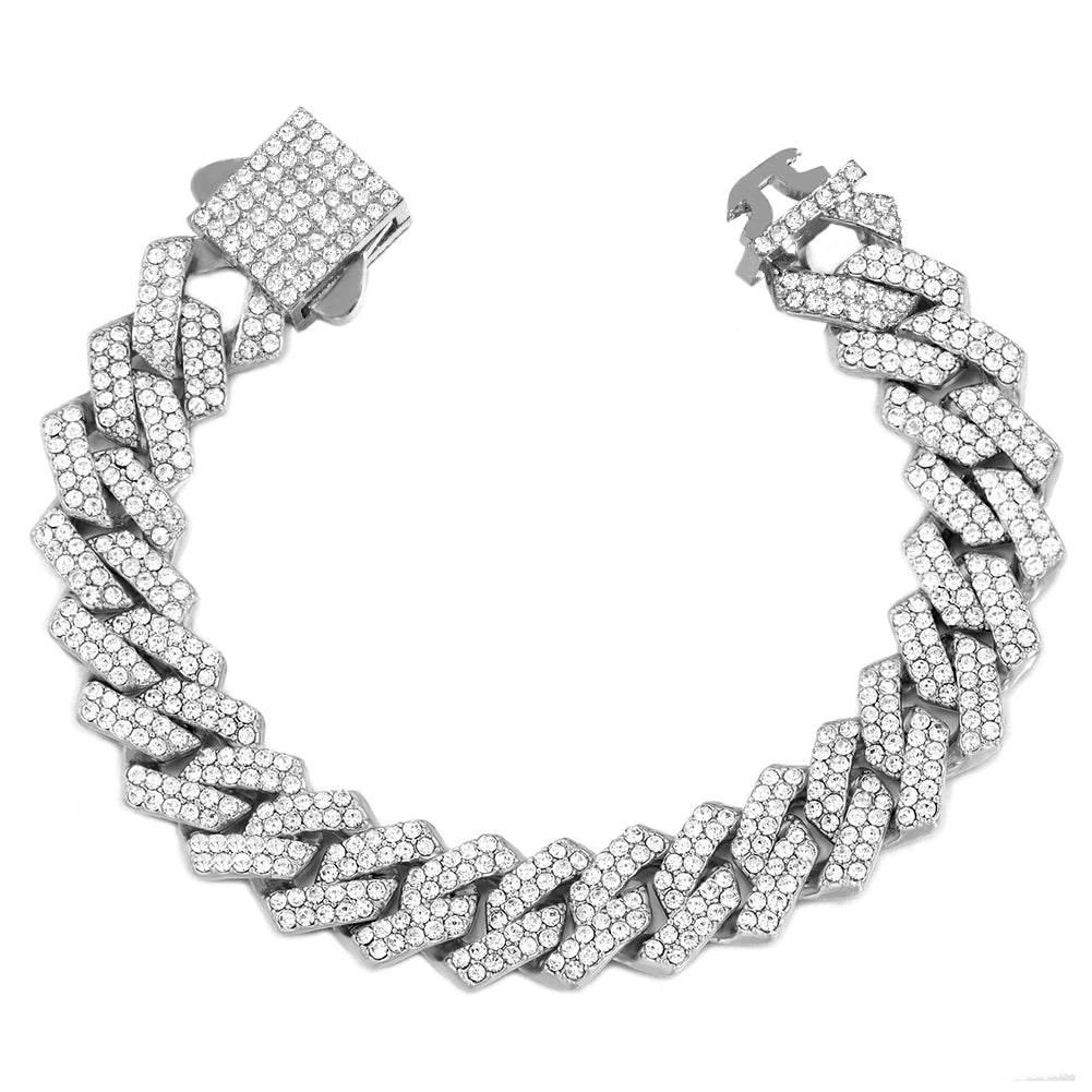 14MM Cuban Link Chain Bracelet