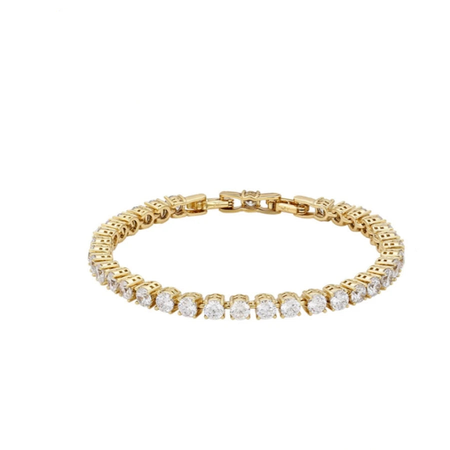 Miami Ice 5mm Tennis Bracelet - Gold