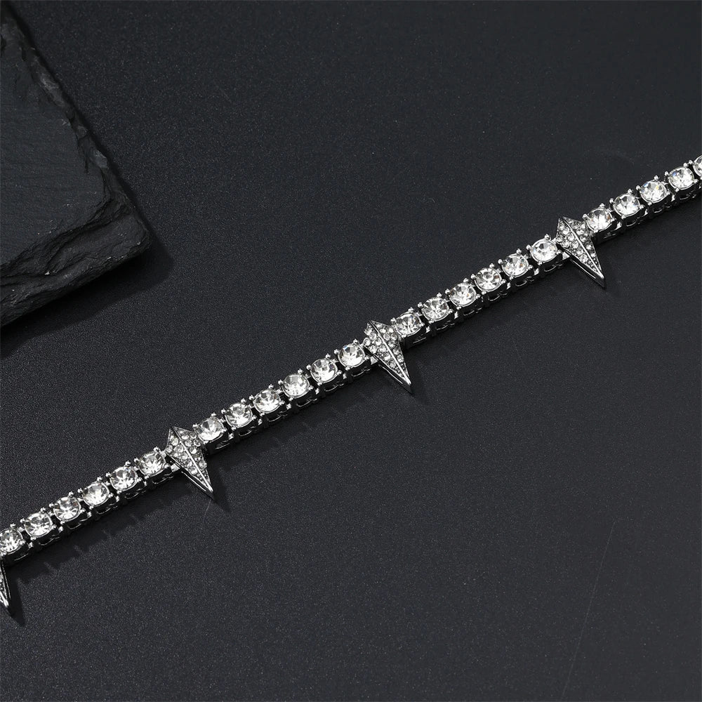 Hip Hop 4MM Tennis Chain Necklace