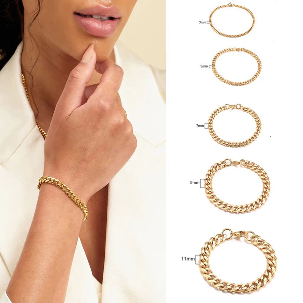 Miami Ice 7mm Miami Cuban Link Bracelet - White Gold