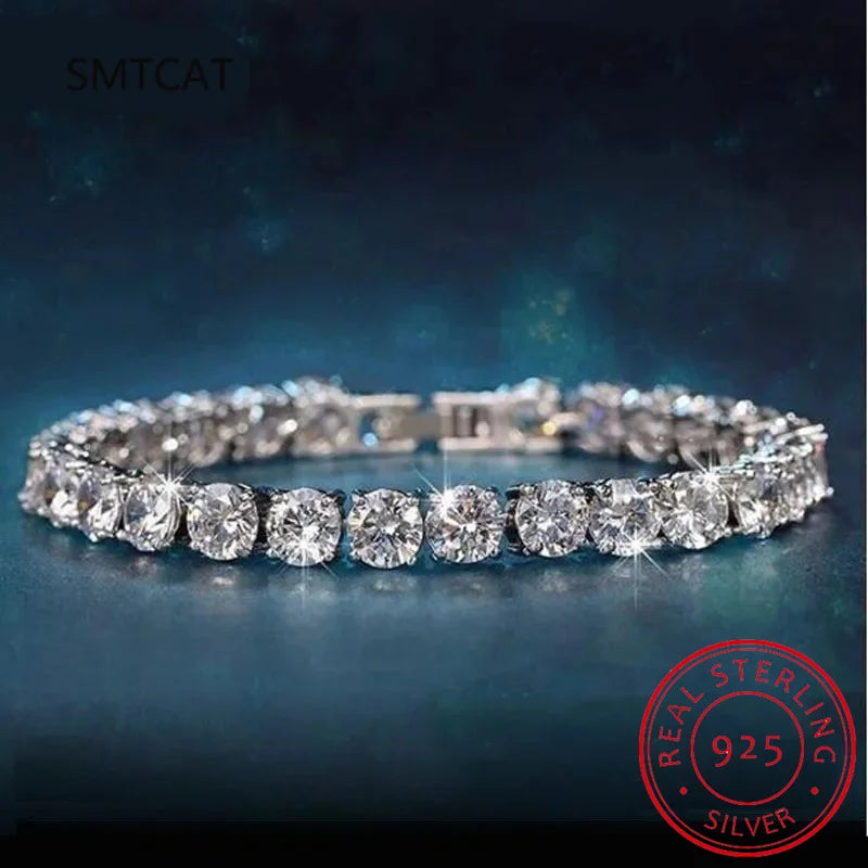 Moissanite Tennis Bracelet