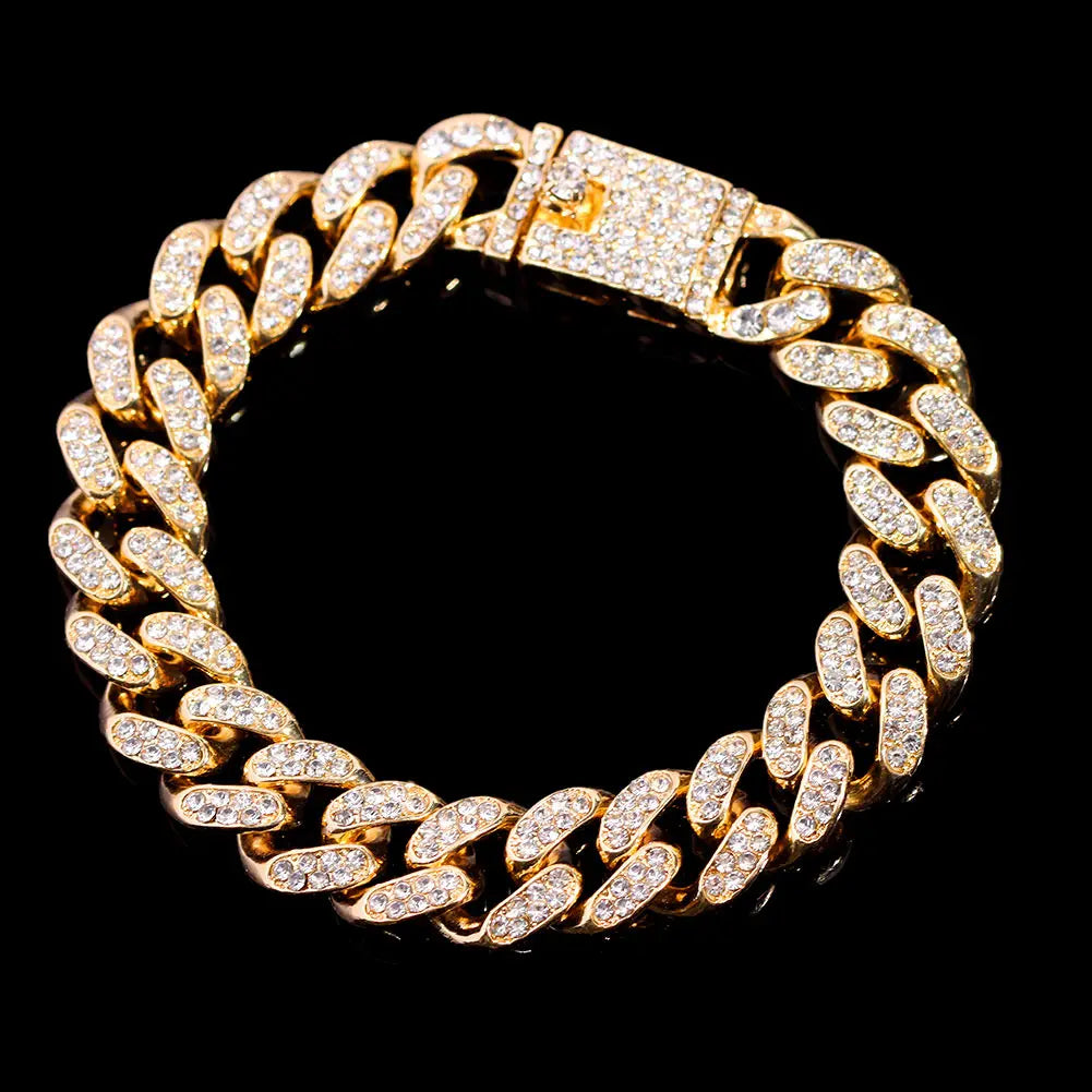 14MM Cuban Link Chain Bracelet