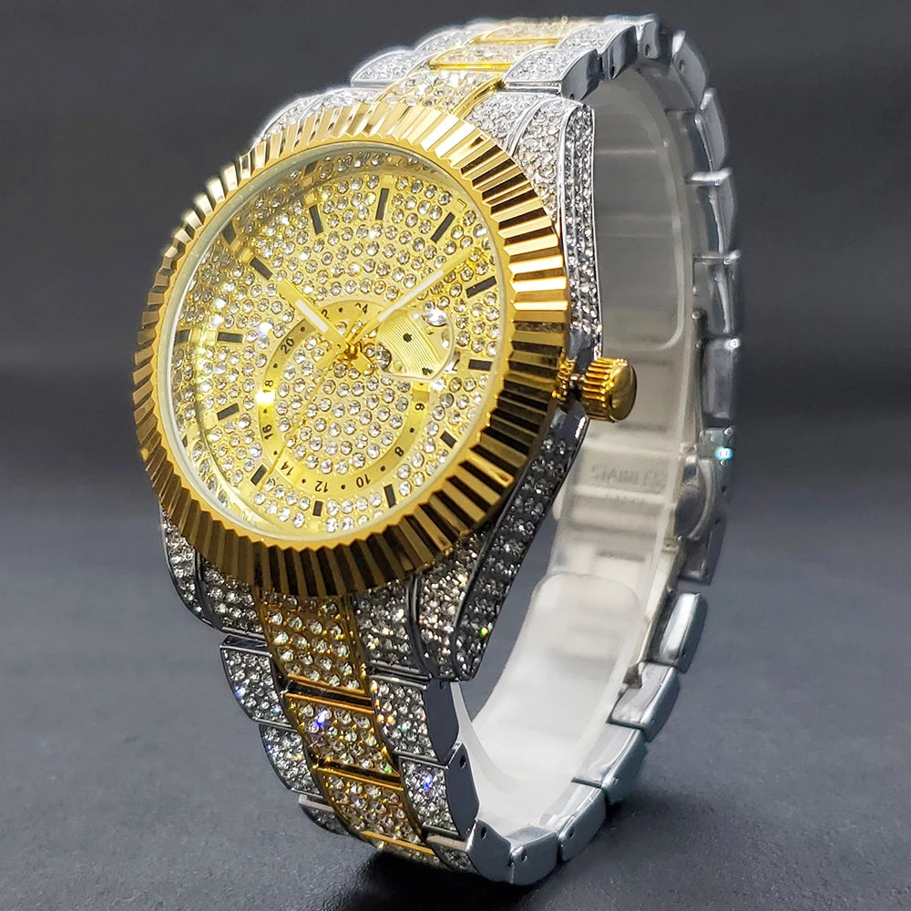 Miami Ice iced out watch