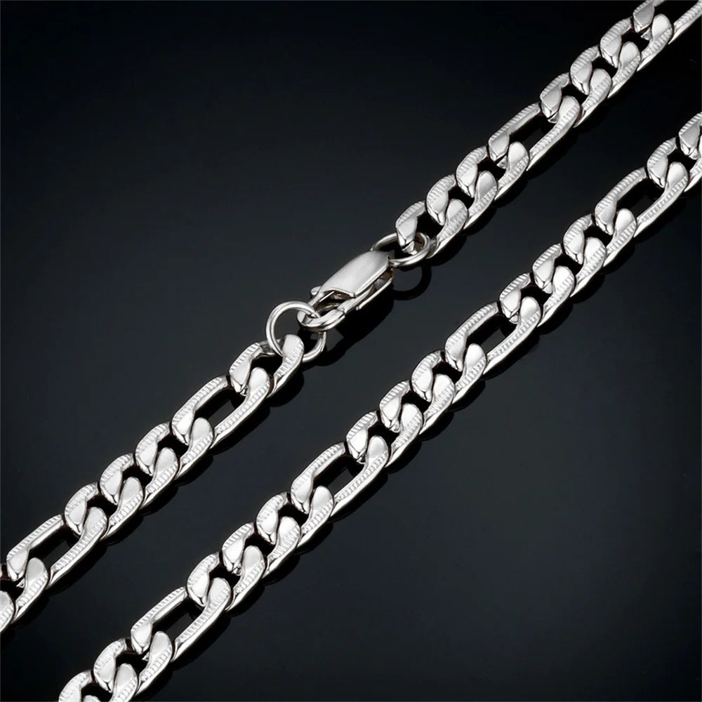 Miami Ice 7MM Figaro Chain