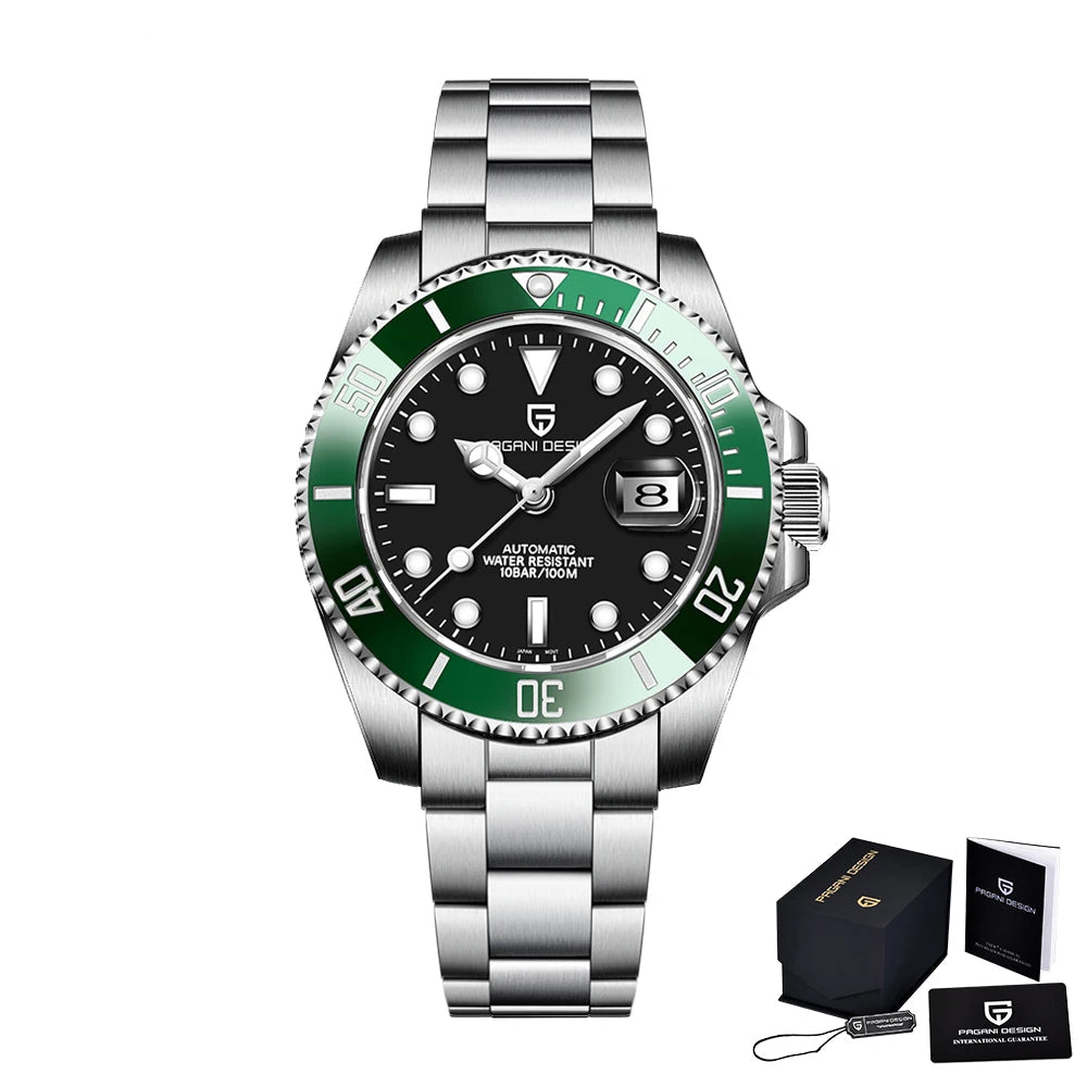 Miami Ice Hip Hop Square Men's Watches