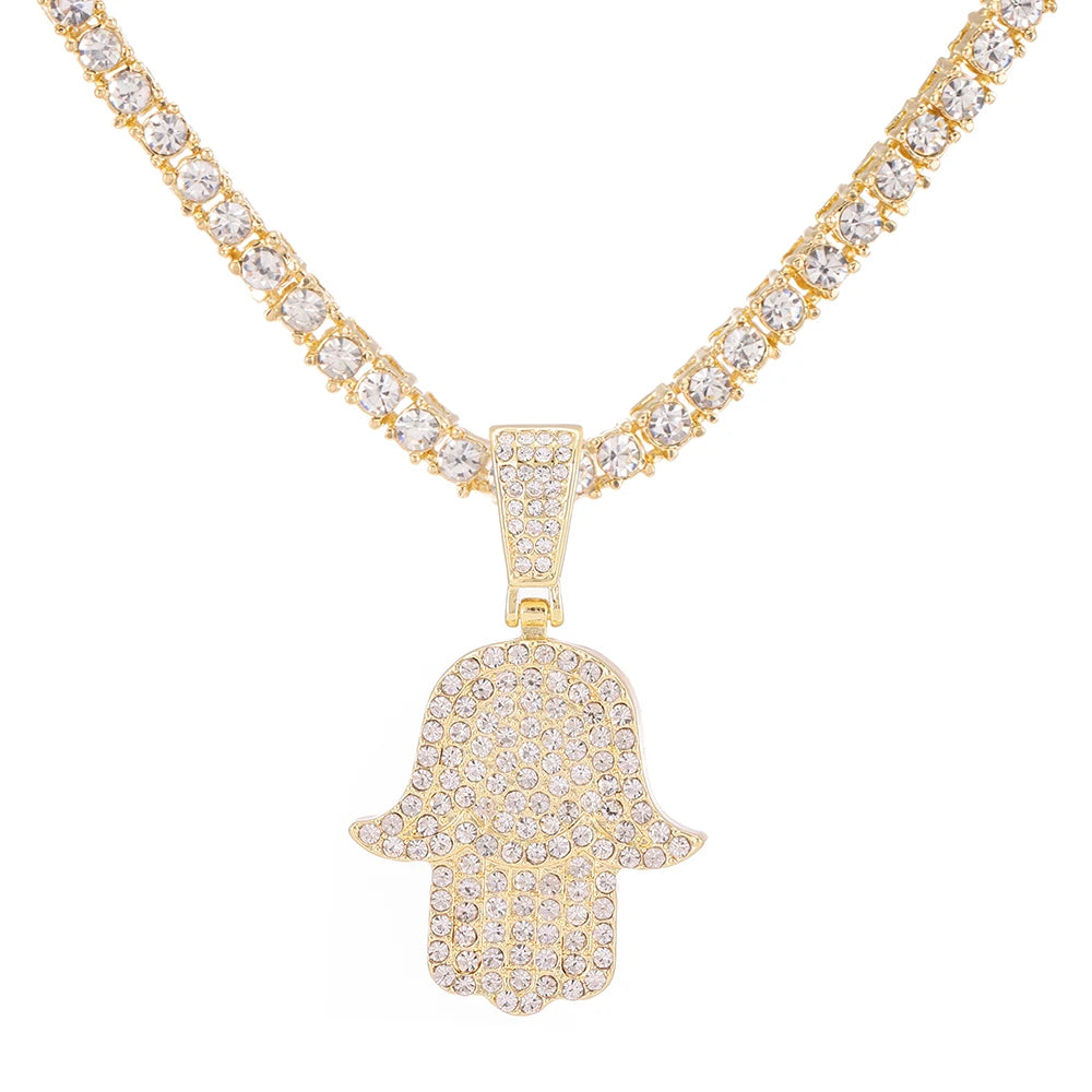 Iced Out Pendant Necklace