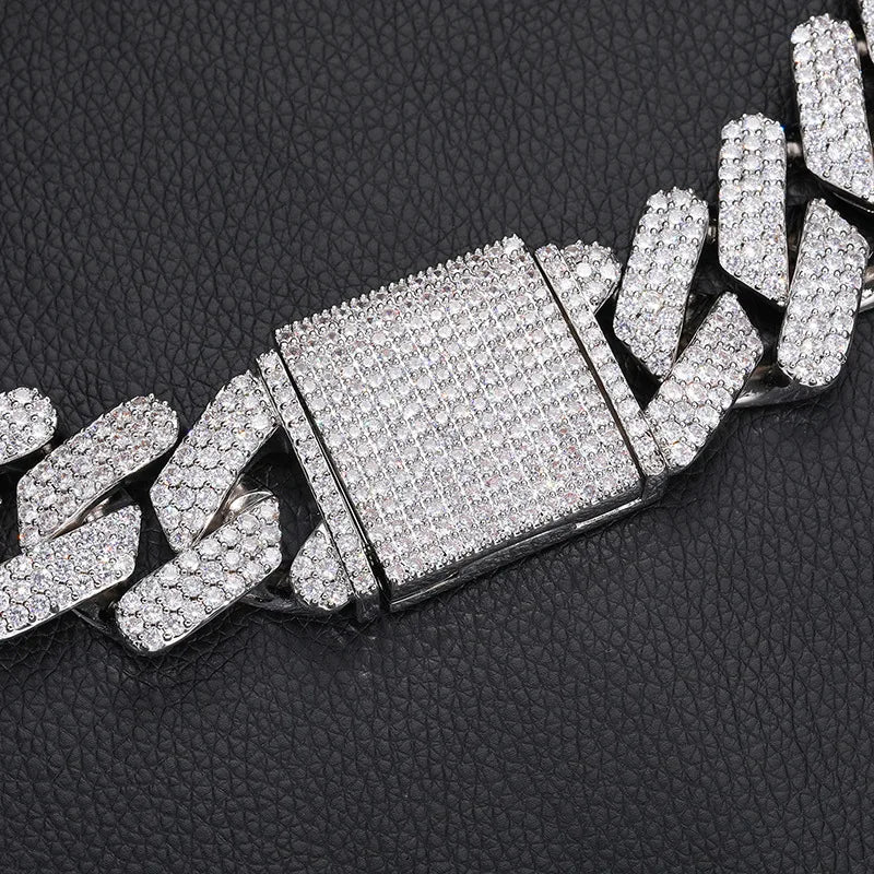 Miami Ice 20mm Iced Cuban Link Chain