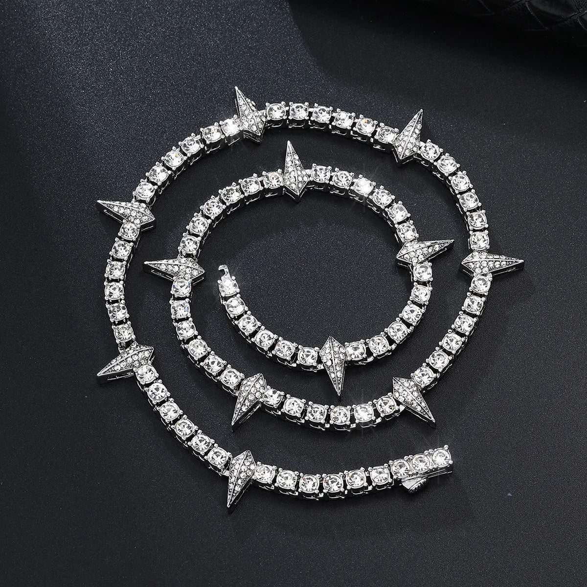 Hip Hop 4MM Tennis Chain Necklace