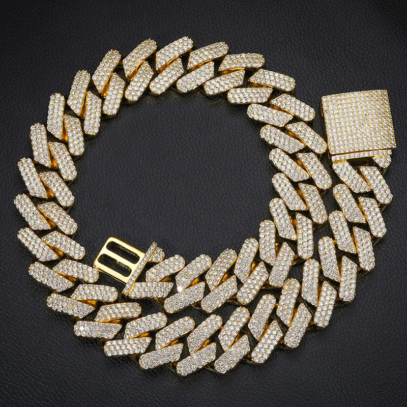Miami Ice 20mm Iced Cuban Link Chain