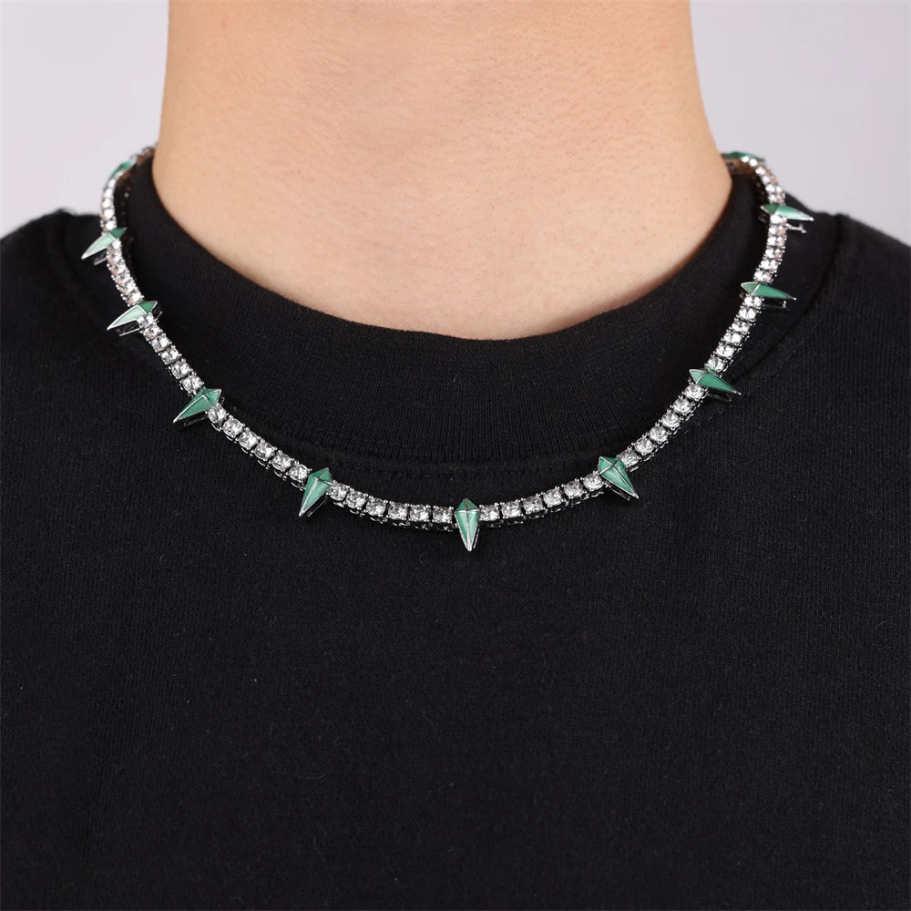 Hip Hop 4MM Tennis Chain Necklace