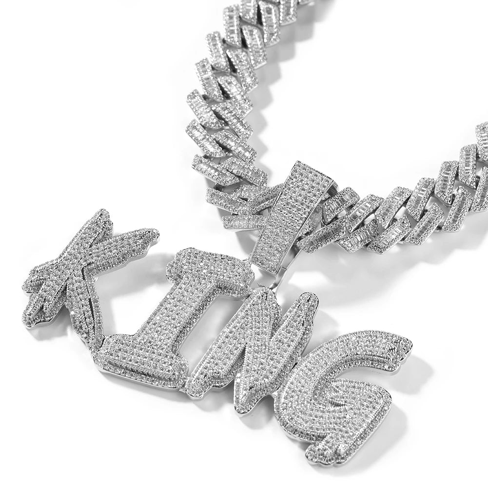 Customized Cursive Name Pendant Necklace